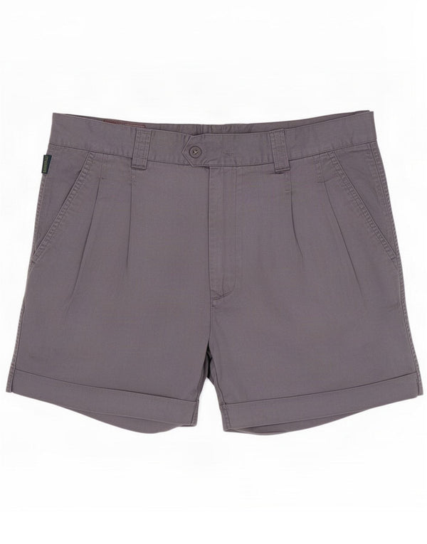 European Project Mens Pegged Chino Shorts IT 50 Large W32 Graue Baumwolle