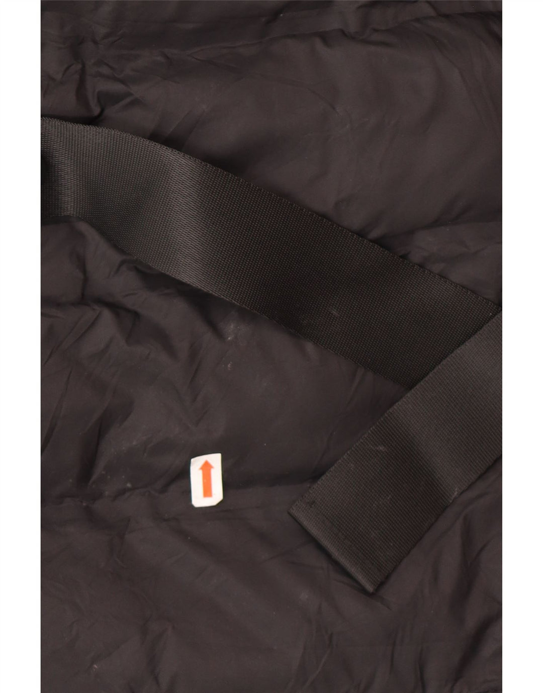 Zara Damen Übergroße wattierte Weste UK 10 Small Schwarz