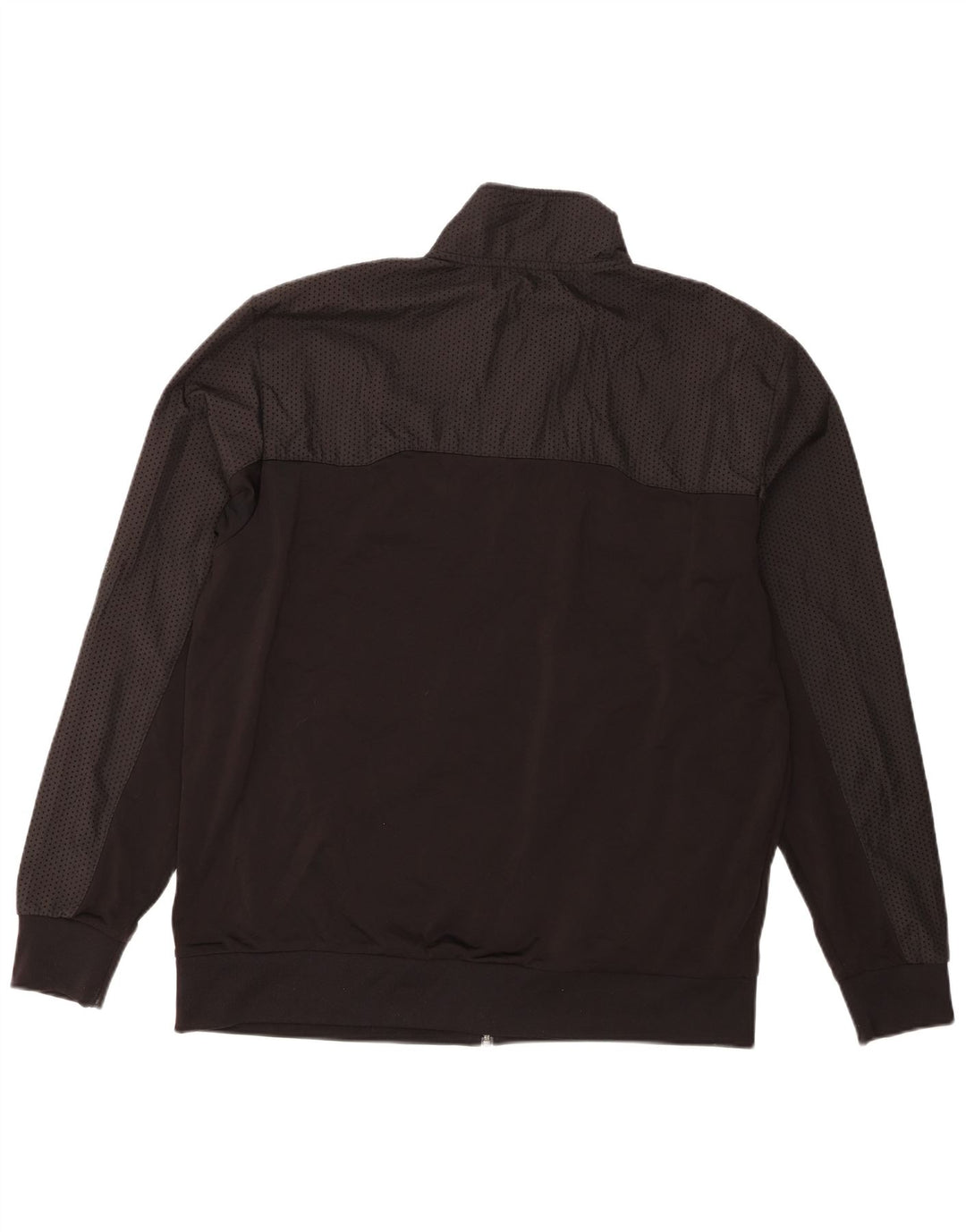 Puma Herren Trainingsanzug Top Jacke XL Schwarz gepunktet