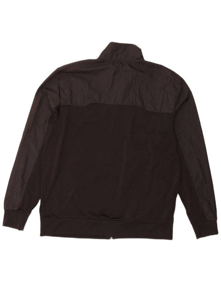 Puma Herren Trainingsanzug Top Jacke XL Schwarz gepunktet