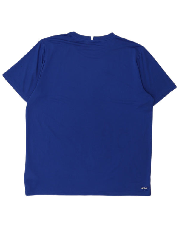 NEW BALANCE Herren T-Shirt Top XL Blau Polyester