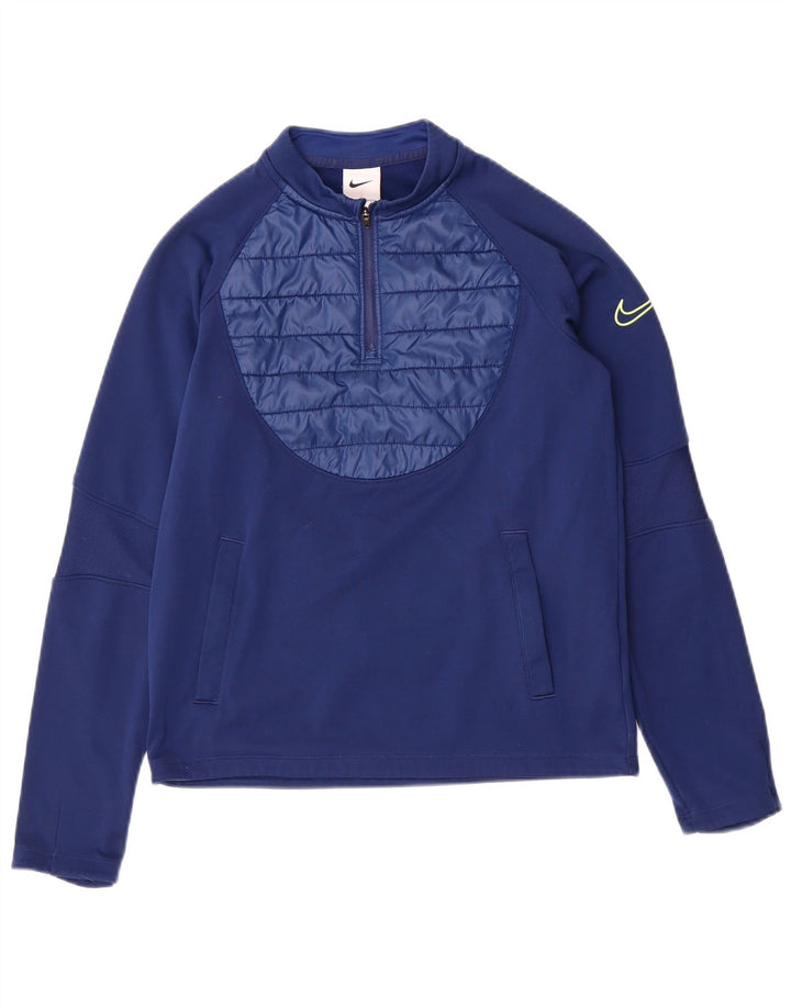 Nike Therma-Fit Pullover-Trainingsanzug für Jungen, 12–13 Jahre, Größe L, Marineblau