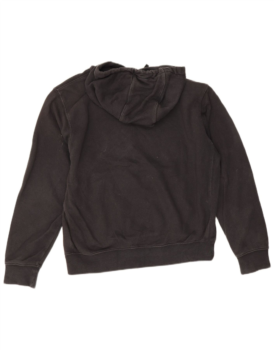 Nike Herren-Hoodie-Pullover aus mittelschwarzer Baumwolle