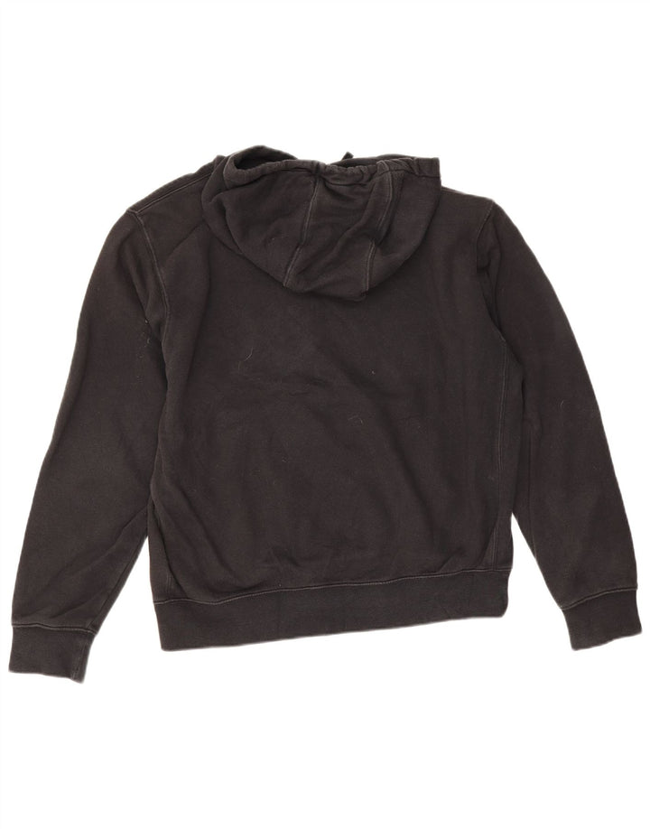 Nike Herren-Hoodie-Pullover aus mittelschwarzer Baumwolle