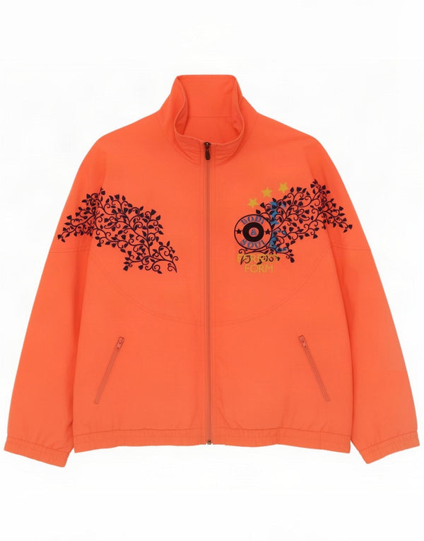 Campagnolo Womens Graphic Trainingsanzug Top Jacke UK 16 Large Pink Sports