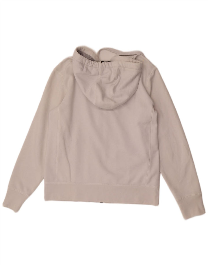 G-Star Herren-Kapuzenpullover mit grafischem Reißverschluss, groß, aus weißem Polyester