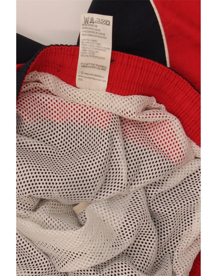 MARKS & SPENCER Herren-Badeshorts, mittelgroß, Marineblau, Farbblock