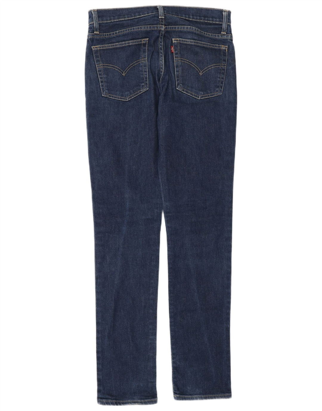 Levi's Damen Slim Jeans W28 L34 Marineblaue Baumwolle