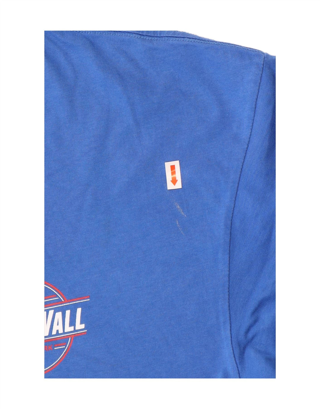 VANS Herren-T-Shirt mit klassischer Grafik, groß, aus blauer Baumwolle