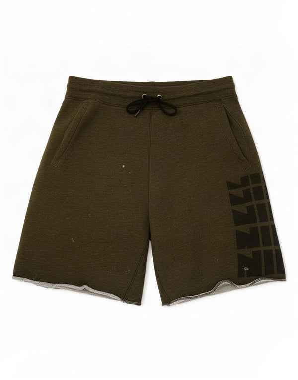 Nike Herren-Sportshorts mit Grafik, mittlere Khaki-Baumwolle