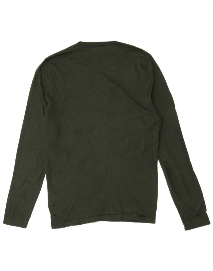 Zara Herren Top Langarm Small Grün