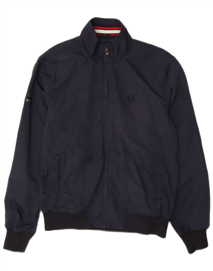 SERGIO TACCHINI Herren Bomberjacke IT 48 Medium Marineblau Polyester