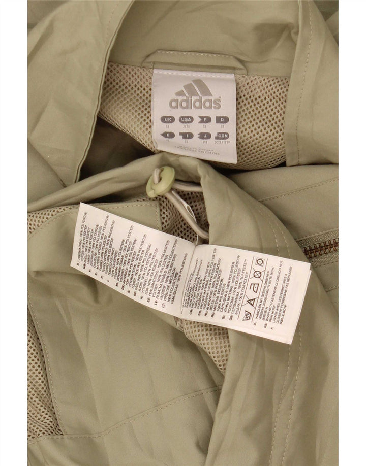 Adidas Herren Bomberjacke UK 36 Small Grün Polyester