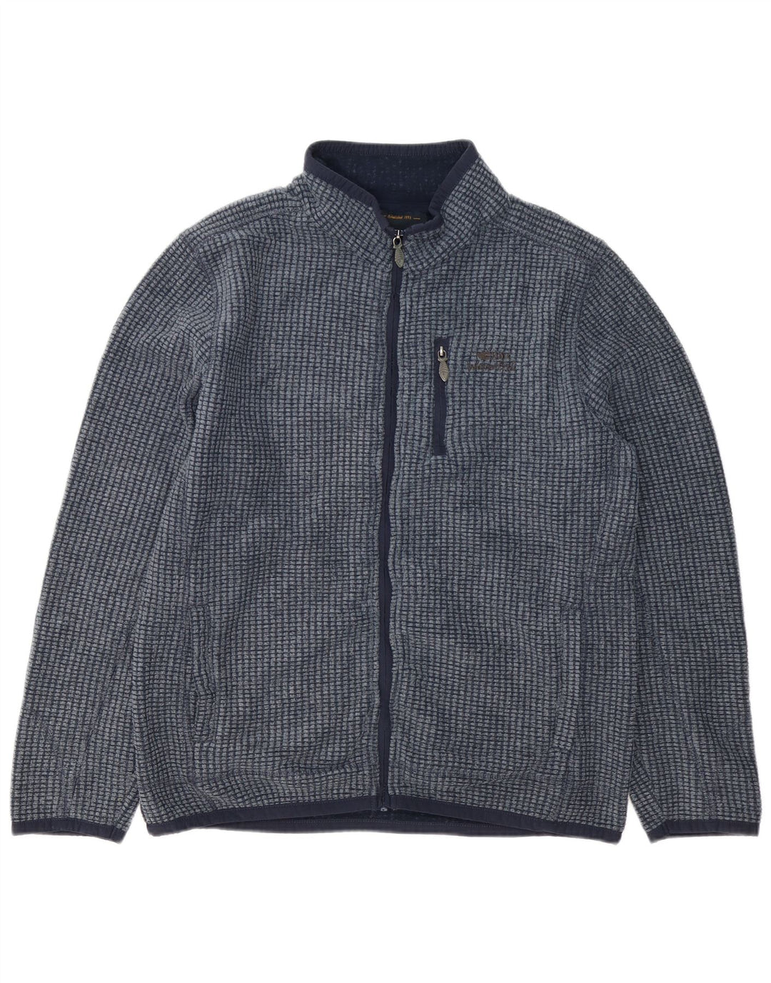 Weird Fish Herren-Fleecejacke, groß, marineblau, Polyester