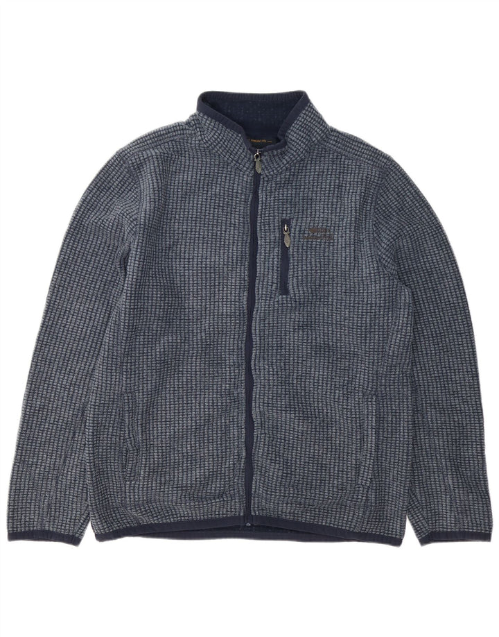 Weird Fish Herren-Fleecejacke, groß, marineblau, Polyester