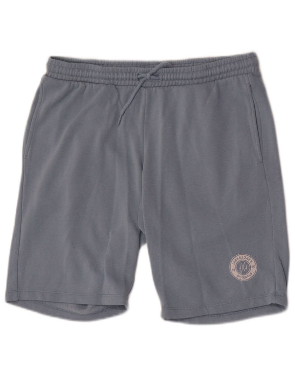 Jack & Jones Sportshorts für Jungen, 15–16 Jahre, blaue Baumwolle