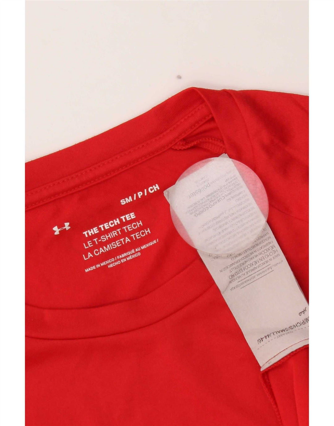 Under Armour Herren T-Shirt Top Small Rot Polyester