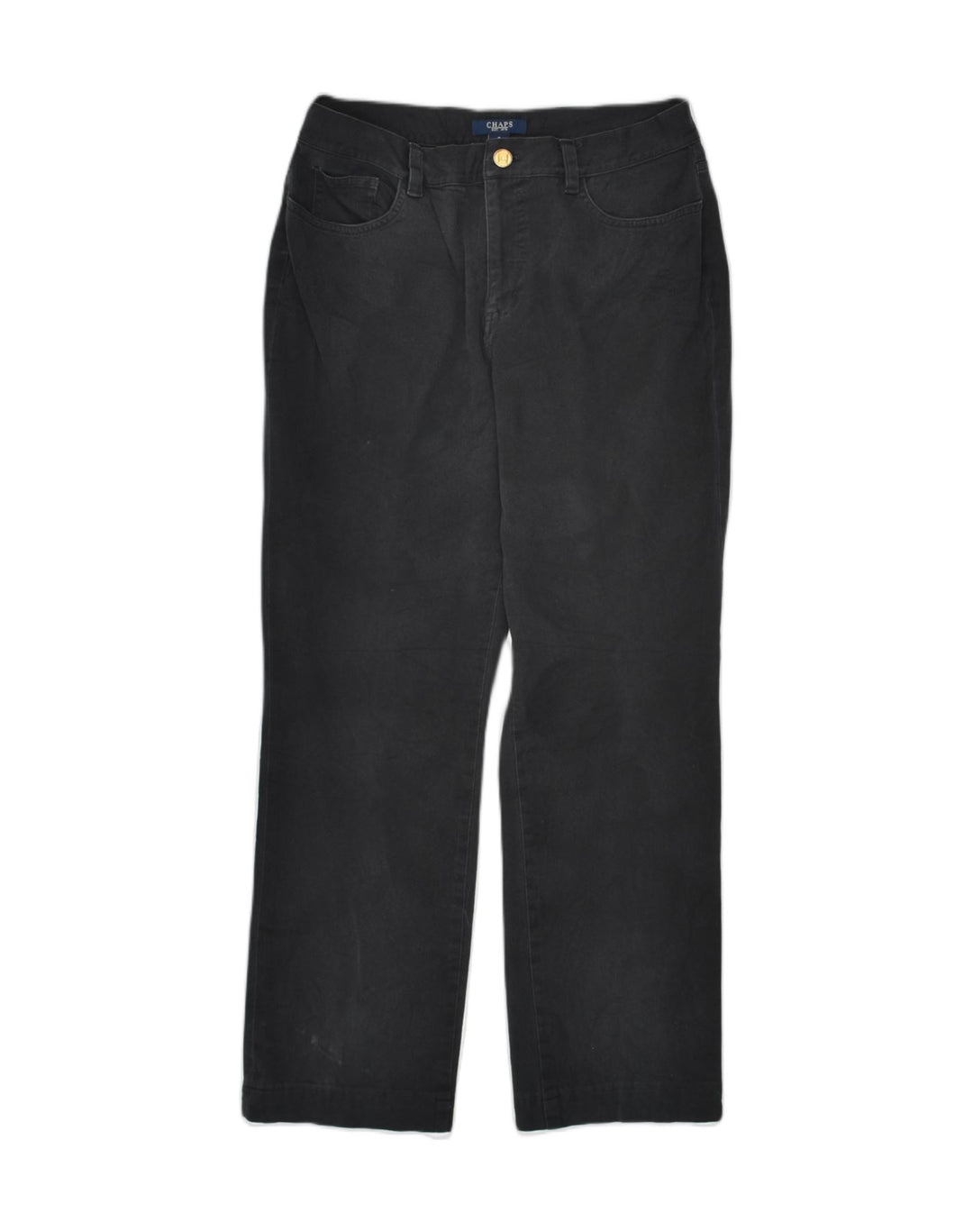 CHAPS Womens Straight Jeans US 8 Medium W30 L28 Grey Cotton | Vintage Chaps | Thrift | Second-Hand Chaps | Used Clothing | Messina Hembry 