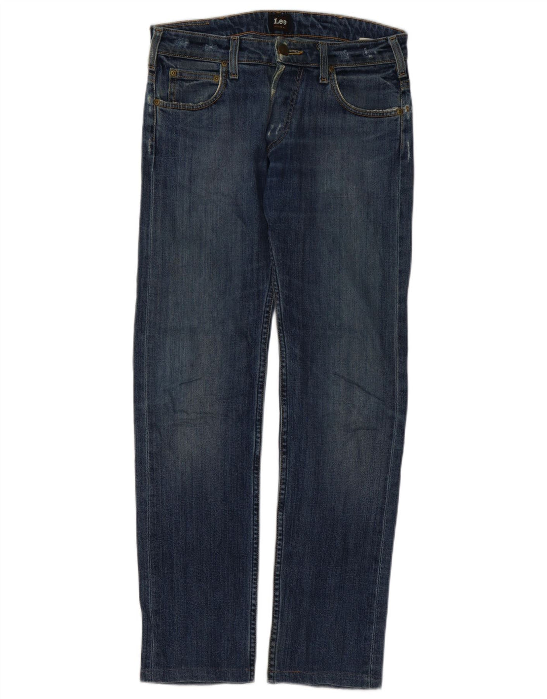 Lee Herren Powell Slim Jeans W29 L30 Blaue Baumwolle