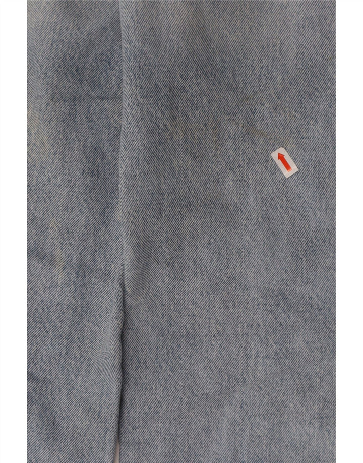 ZARA Womens Straight Jeans W22 L28 Blue Cotton