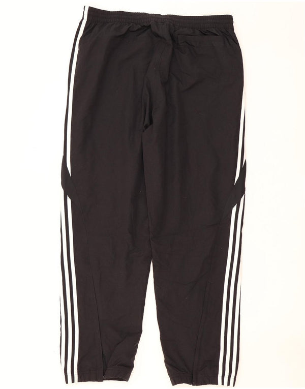 Adidas Herren-Trainingshose, Jogginghose, Größe L, Schwarz, Polyester