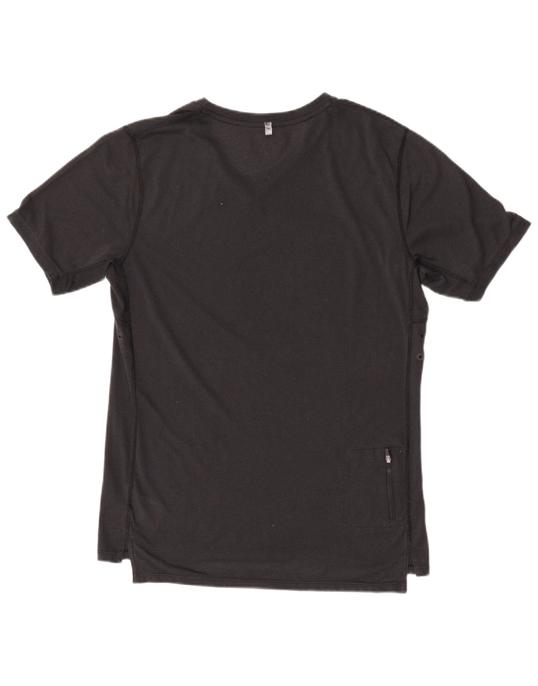 Nike Herren Dri Fit T-Shirt Top Medium Schwarz Polyester