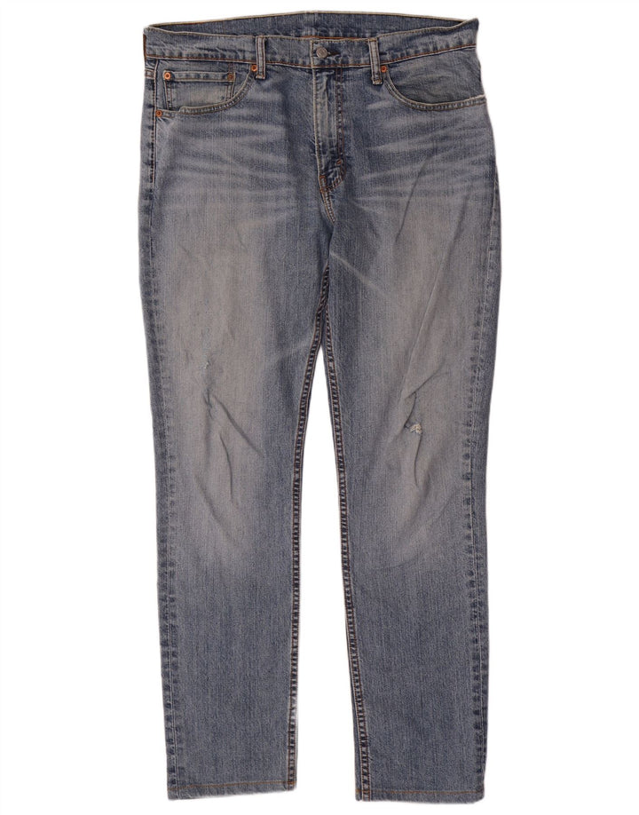 Levi's Herren 511 Slim Jeans W36 L34 Blaue Baumwolle