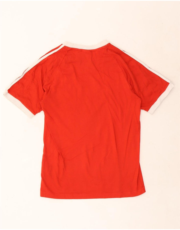 Adidas Herren T-Shirt Top Small Rot Baumwolle