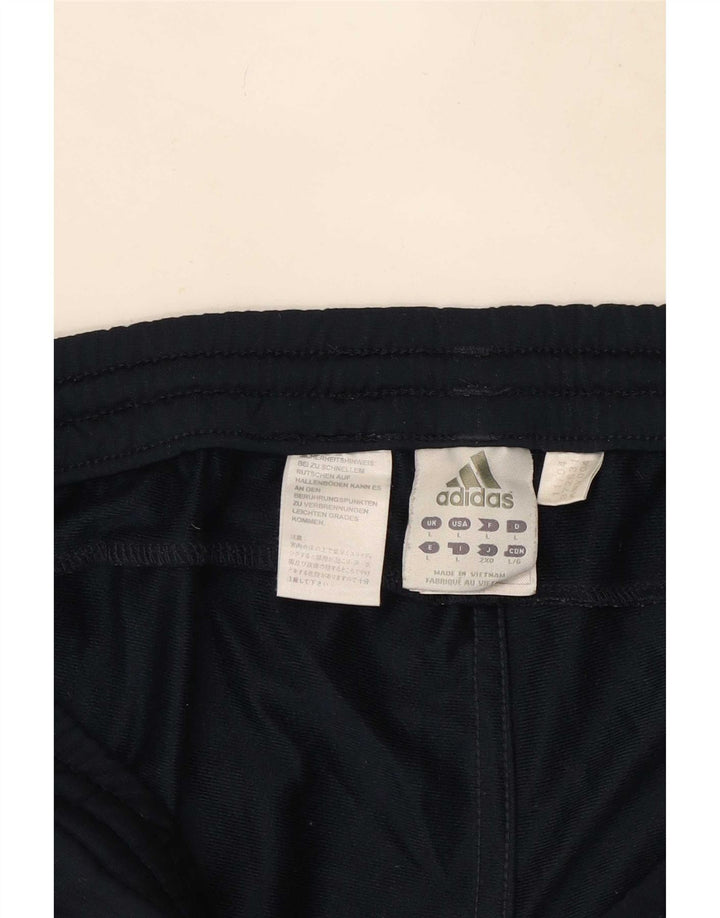 Adidas Herren-Trainingshose, groß, marineblau, Polyester