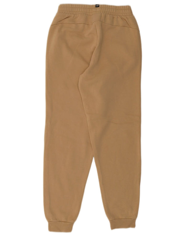Puma Jungen Trainingshose Jogger 15-16 Jahre Beige Baumwolle