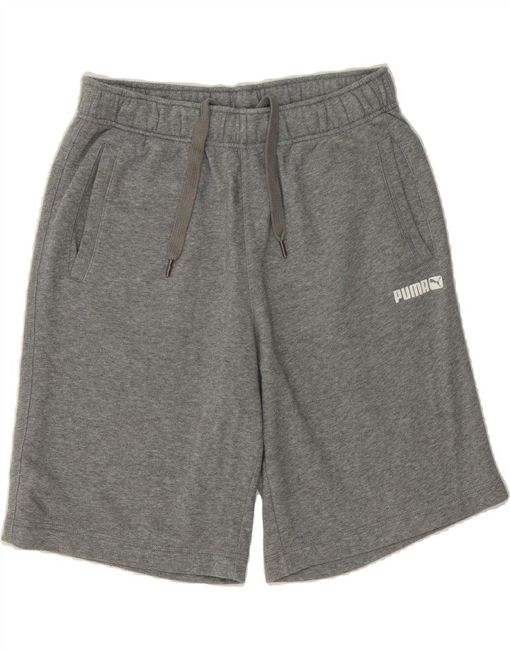 PUMA Mens Sport Shorts Large  Grey Cotton Vintage Puma and Second-Hand Puma from Messina Hembry 
