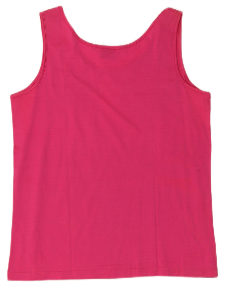 Fiorella Damen Weste Top UK 14 Mittelrosa