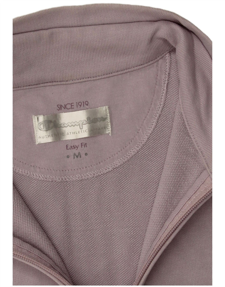 Champion Damen Easy Fit Trainingsanzug-Oberjacke, UK 14, Mittelviolett