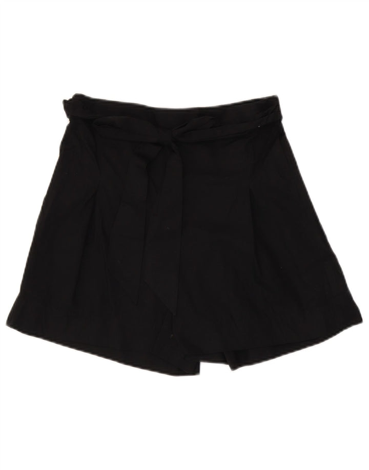 J. CREW Damen Pegged Casual Shorts US 2 XS W28 Schwarze Baumwolle