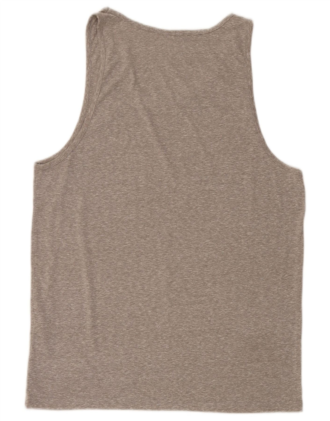 Jack & Jones Herren-T-Shirt-Oberteil, großes, grau meliertes Polyester