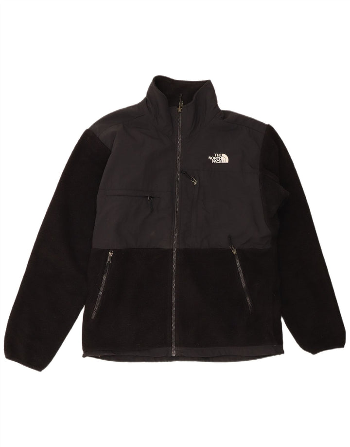 THE NORTH FACE Herren Fleecejacke UK 38 Mittelschwarzes Colourblock-Polyester