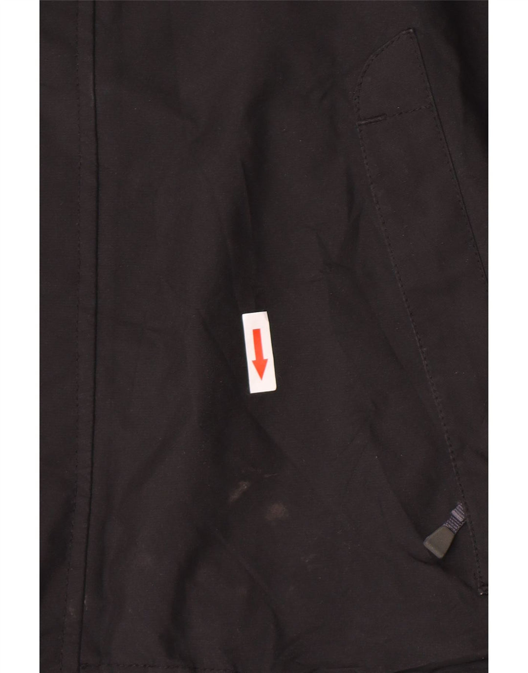Helly Hansen Jungen-Windbreaker-Jacke, 11–12 Jahre, schwarzes Polyester