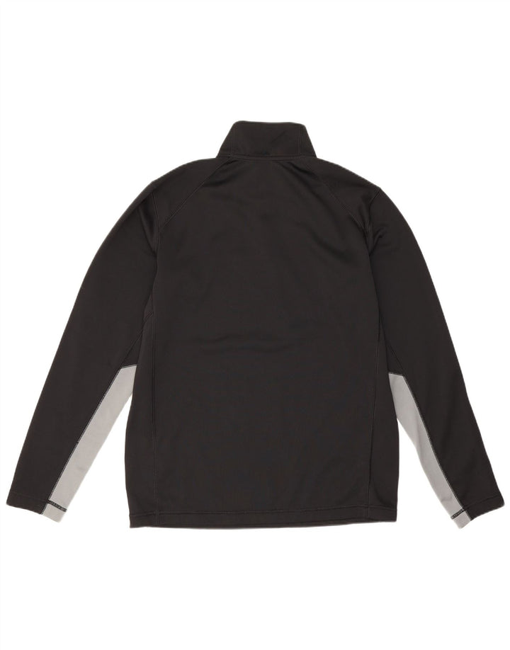 Nike Herren Therma-Fit Pullover-Trainingsanzug-Oberteil, mittelgroß, Schwarz, Farbblock
