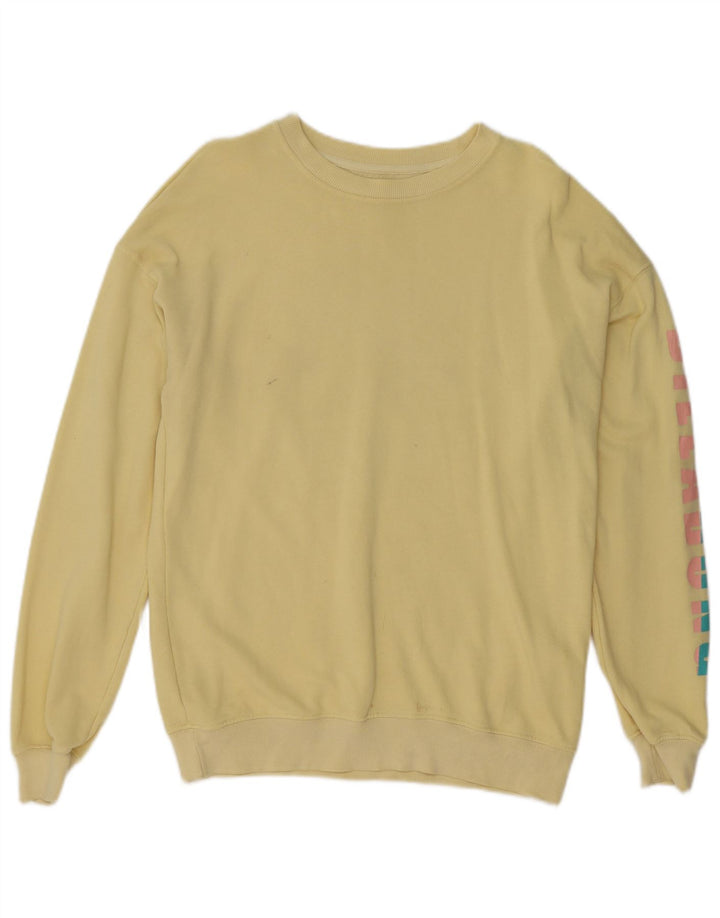 Billabong Herren Grafik-Sweatshirt-Pullover, klein, gelbe Baumwolle