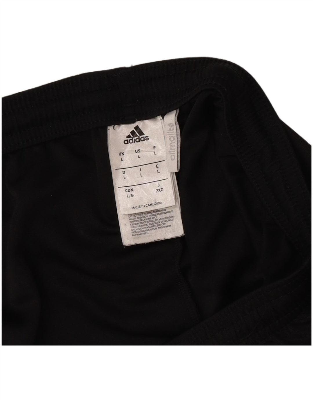 Adidas Herren Climalite Sport Shorts Large Schwarz Polyester