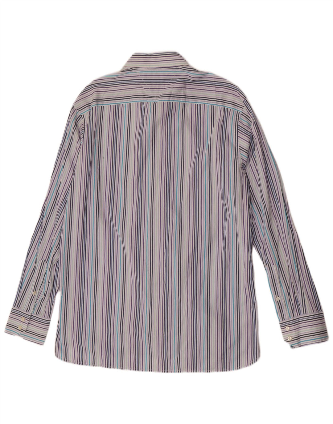Tommy Hilfiger Herrenhemd, groß, blau gestreift, Baumwolle