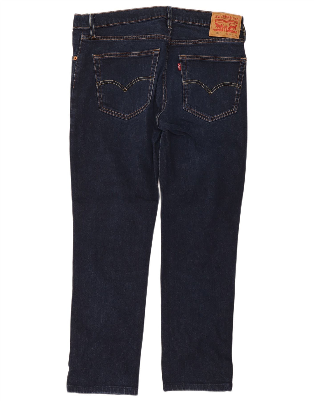 Levi's Herren 511 Slim Jeans W36 L32 Marineblau Baumwolle