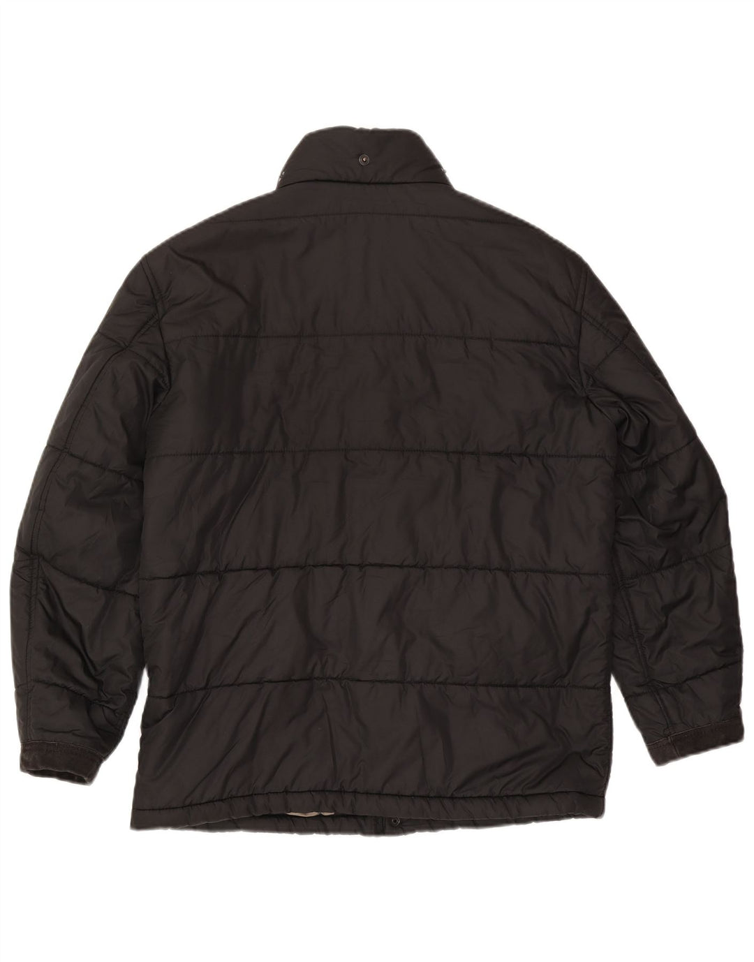 Fay Herren Wattierte Jacke UK 38 Medium Schwarz