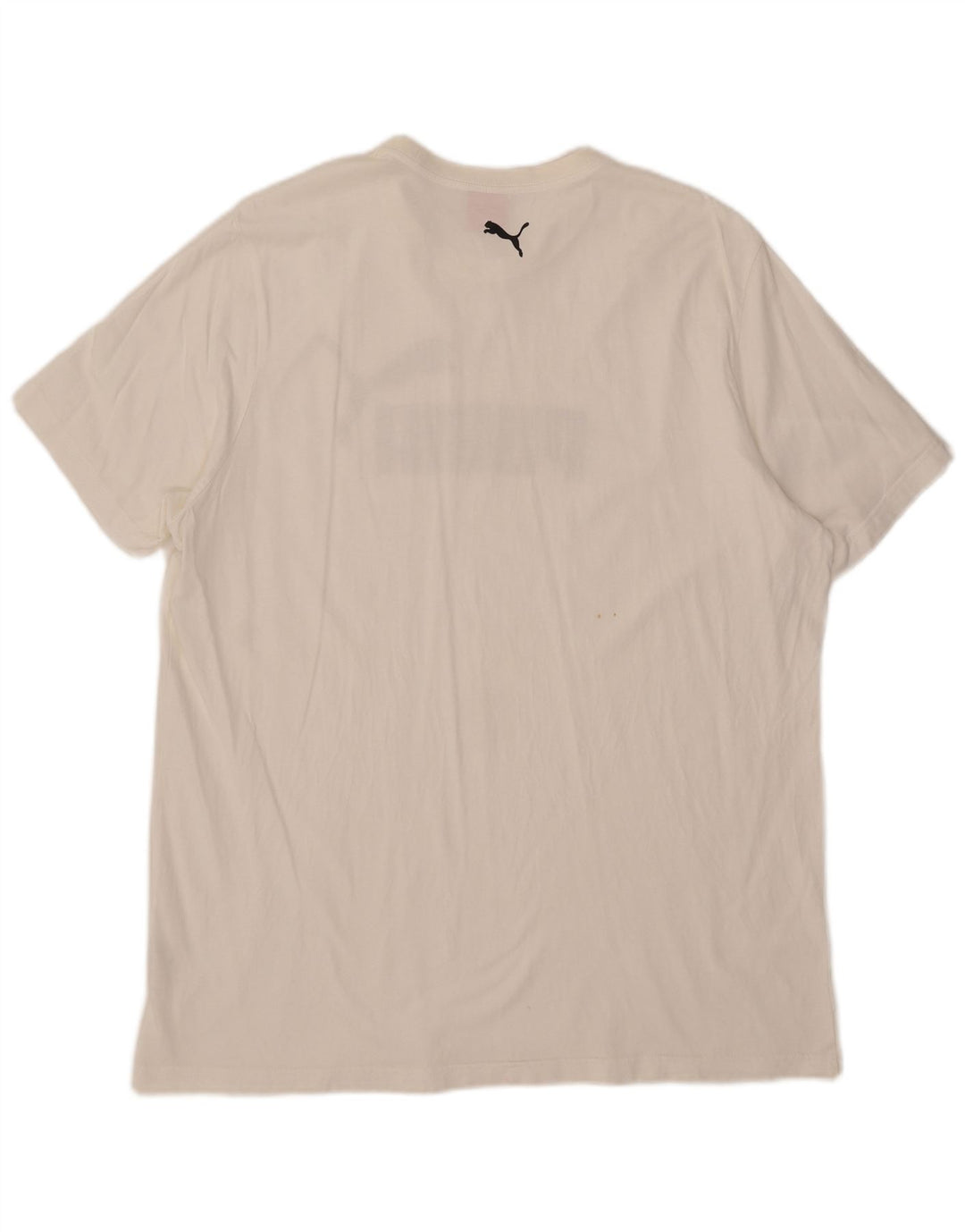 Puma Herren Grafik T-Shirt Top 2XL Weiß