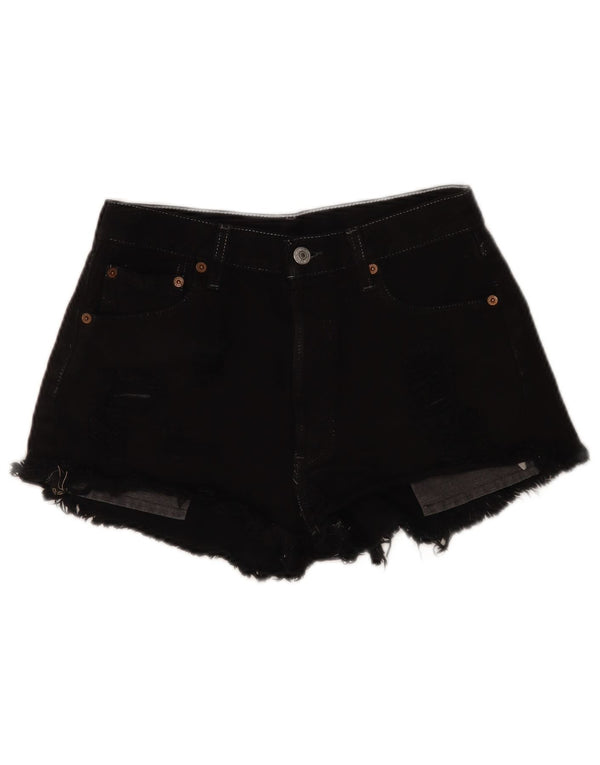 Levi's Damen Jeansshorts W28 Medium Schwarz
