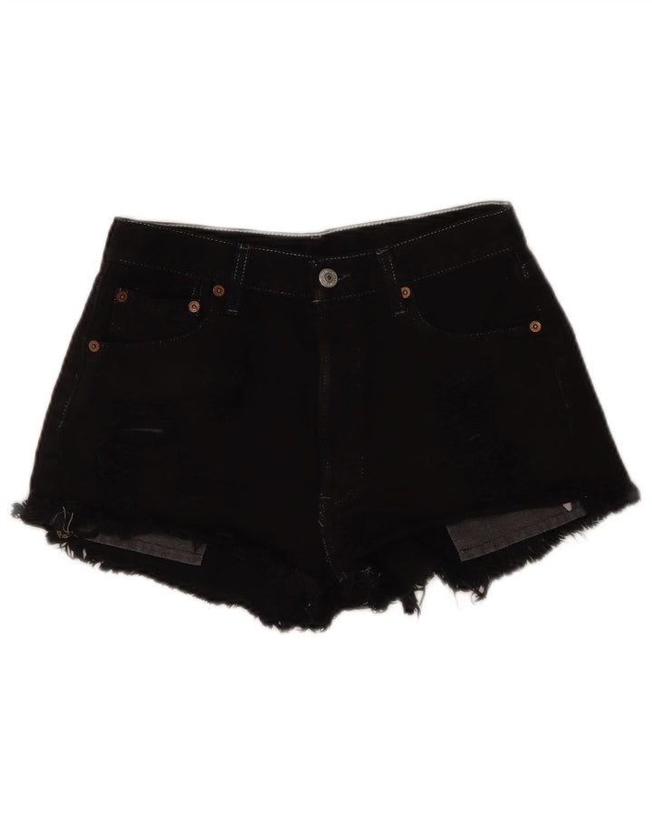 Levi's Damen Jeansshorts W28 Medium Schwarz