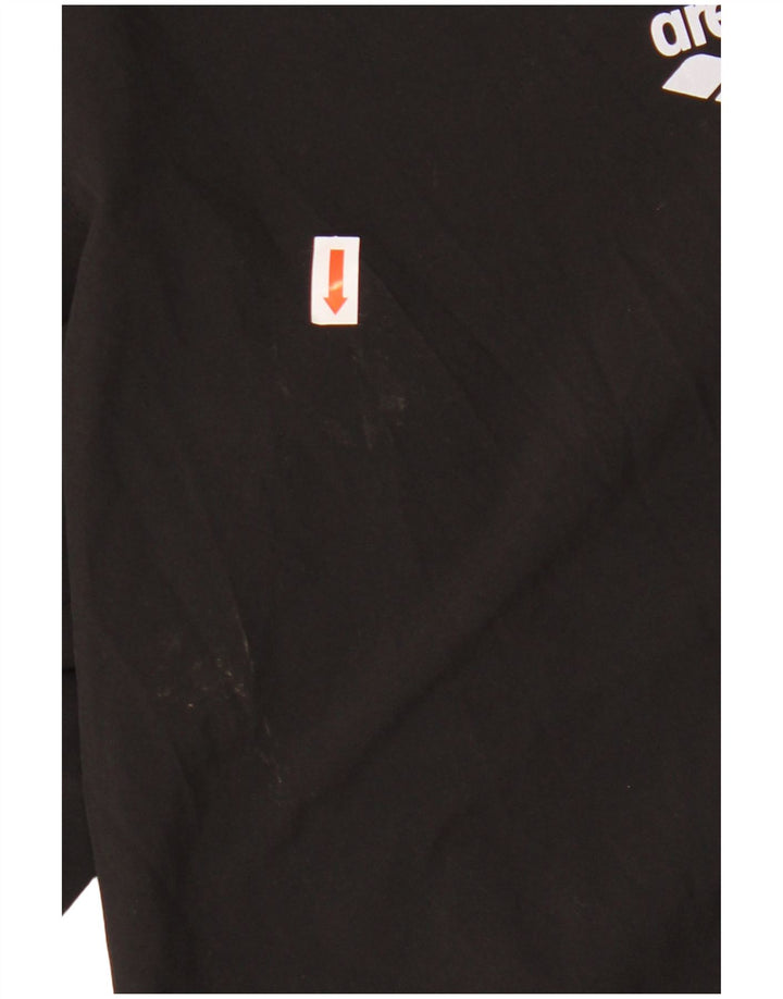 Arena Herren Badeshorts mit Grafik, Größe L, Schwarz