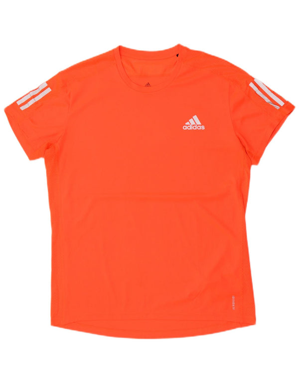 Adidas Herren Aeroready T-Shirt Top Mittelorange Polyester