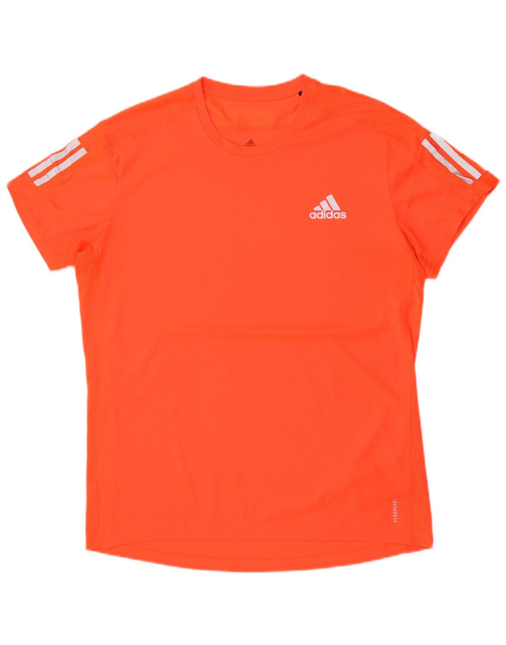 Adidas Herren Aeroready T-Shirt Top Mittelorange Polyester