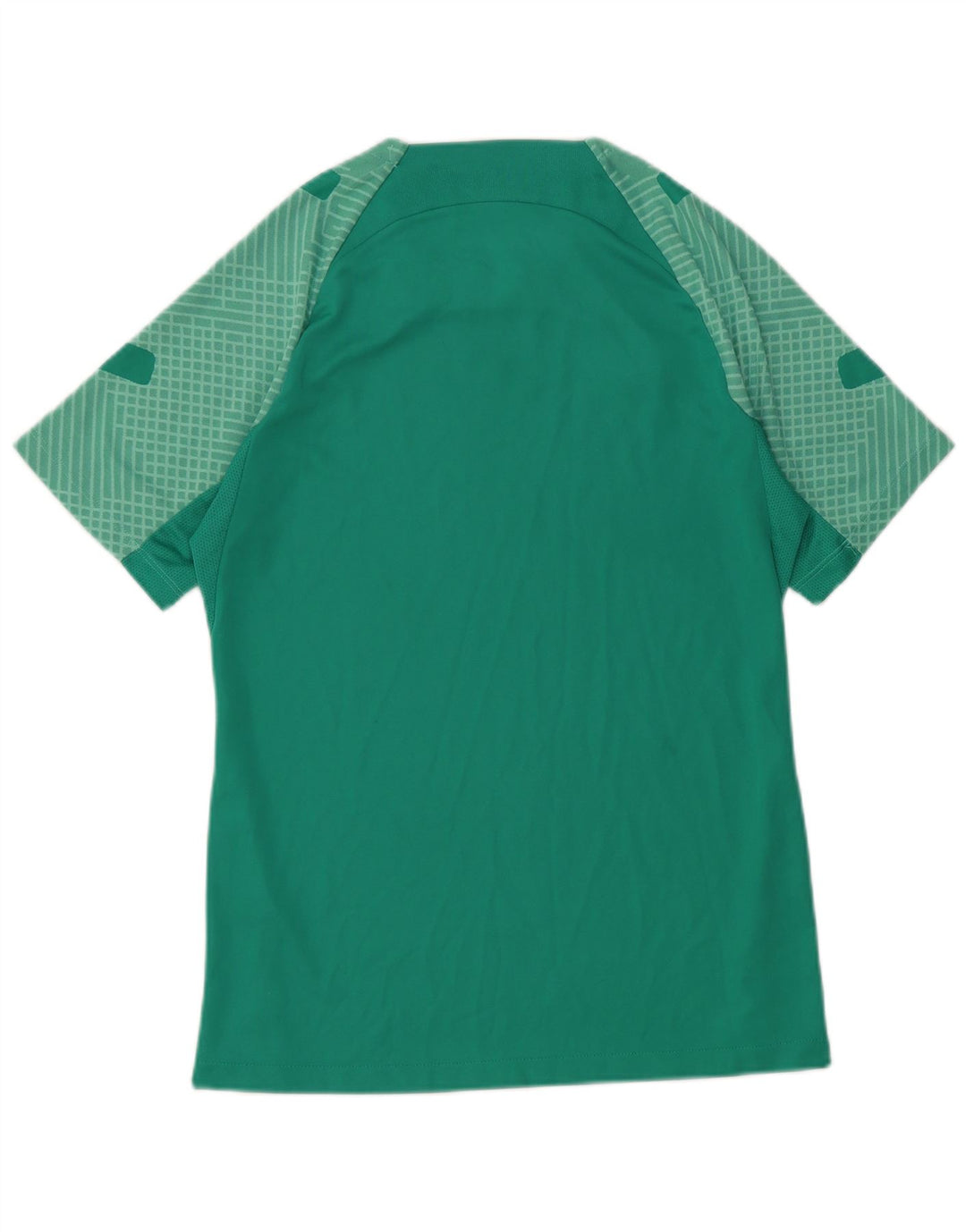 Nike Herren Dri Fit Slim Fit T-Shirt Top Small Grün Polyester